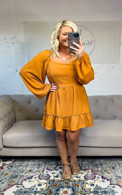 Gold Coast Tiered Dress - Harper Renae Boutique