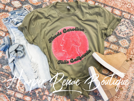 Heads Carolina Tee - Harper Renae Boutique