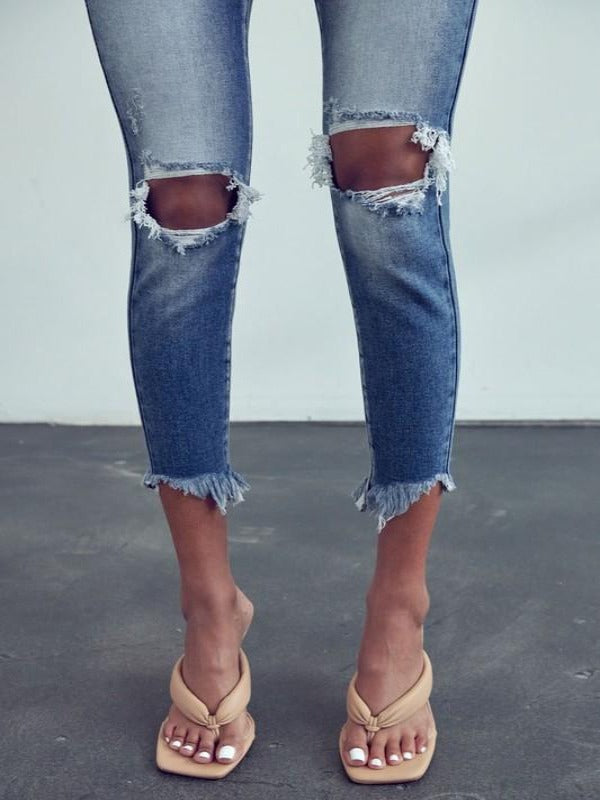 Korren High Rise Super Skinny Kancan Jeans - Harper Renae Boutique