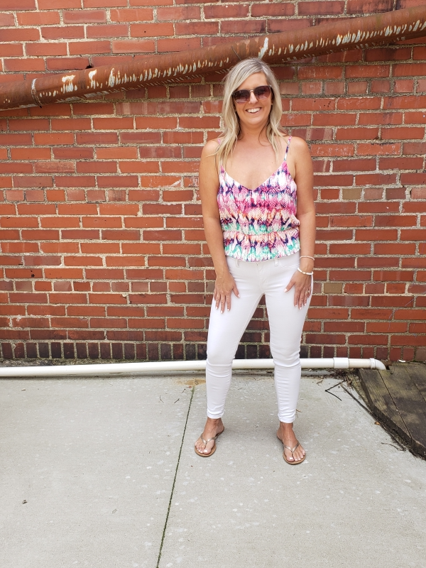 Stella Snakeskin Cami - Harper Renae Boutique