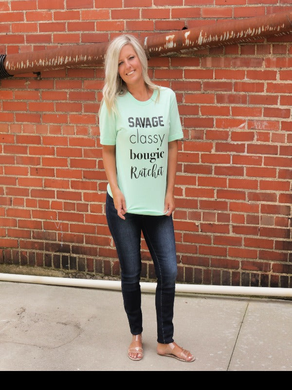 I'm a Savage Tee - Harper Renae Boutique