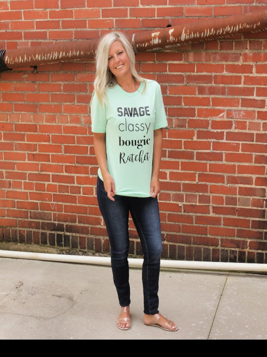I'm a Savage Tee - Harper Renae Boutique