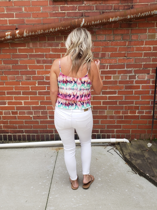Stella Snakeskin Cami - Harper Renae Boutique
