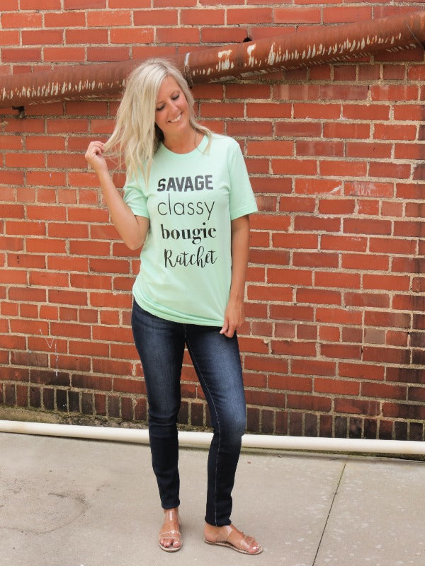 I'm a Savage Tee - Harper Renae Boutique