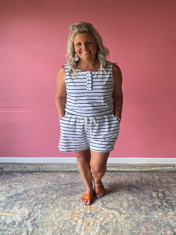 Ready For Anything Romper - Harper Renae Boutique