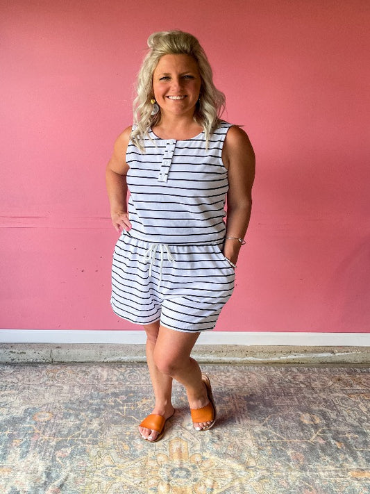 Ready For Anything Romper - Harper Renae Boutique