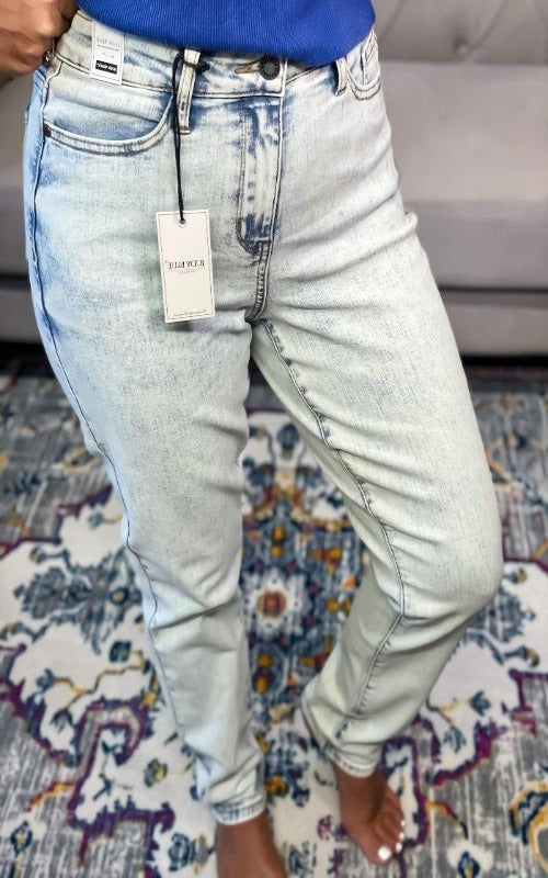 Jacie Acid Wash Slim Fit Judy Blue Jeans - Harper Renae Boutique