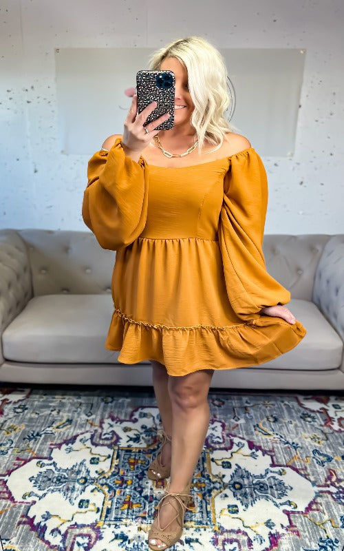 Gold Coast Tiered Dress - Harper Renae Boutique