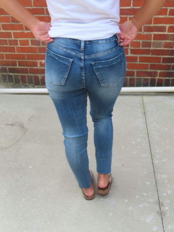 Hide your Muffin Top Skinnies - Harper Renae Boutique