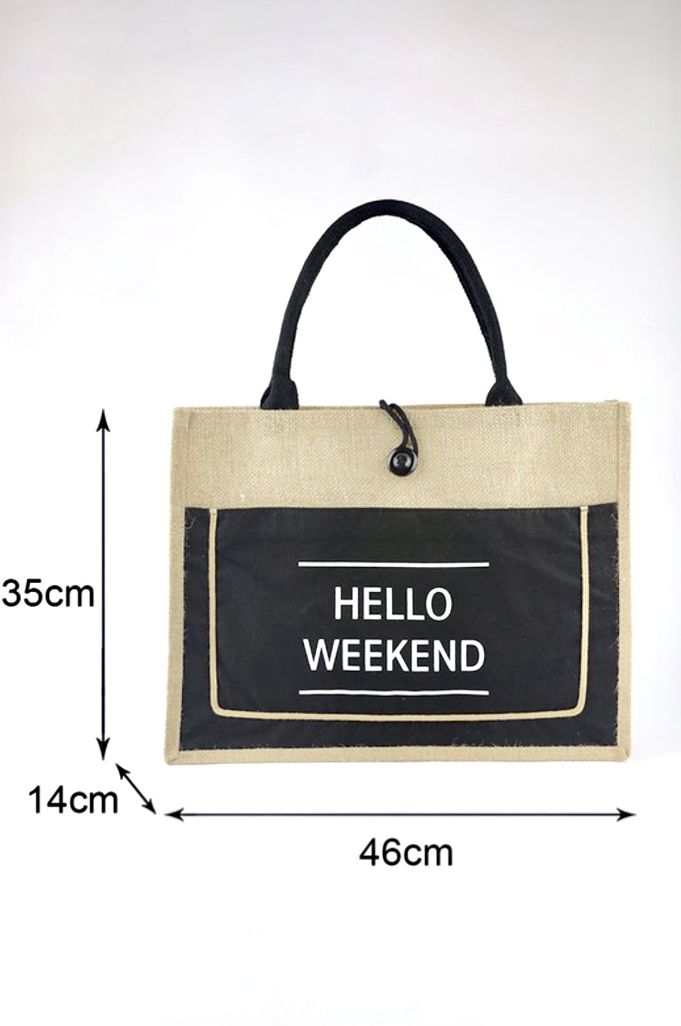Hello Weekend Tote Bag - Harper Renae Boutique