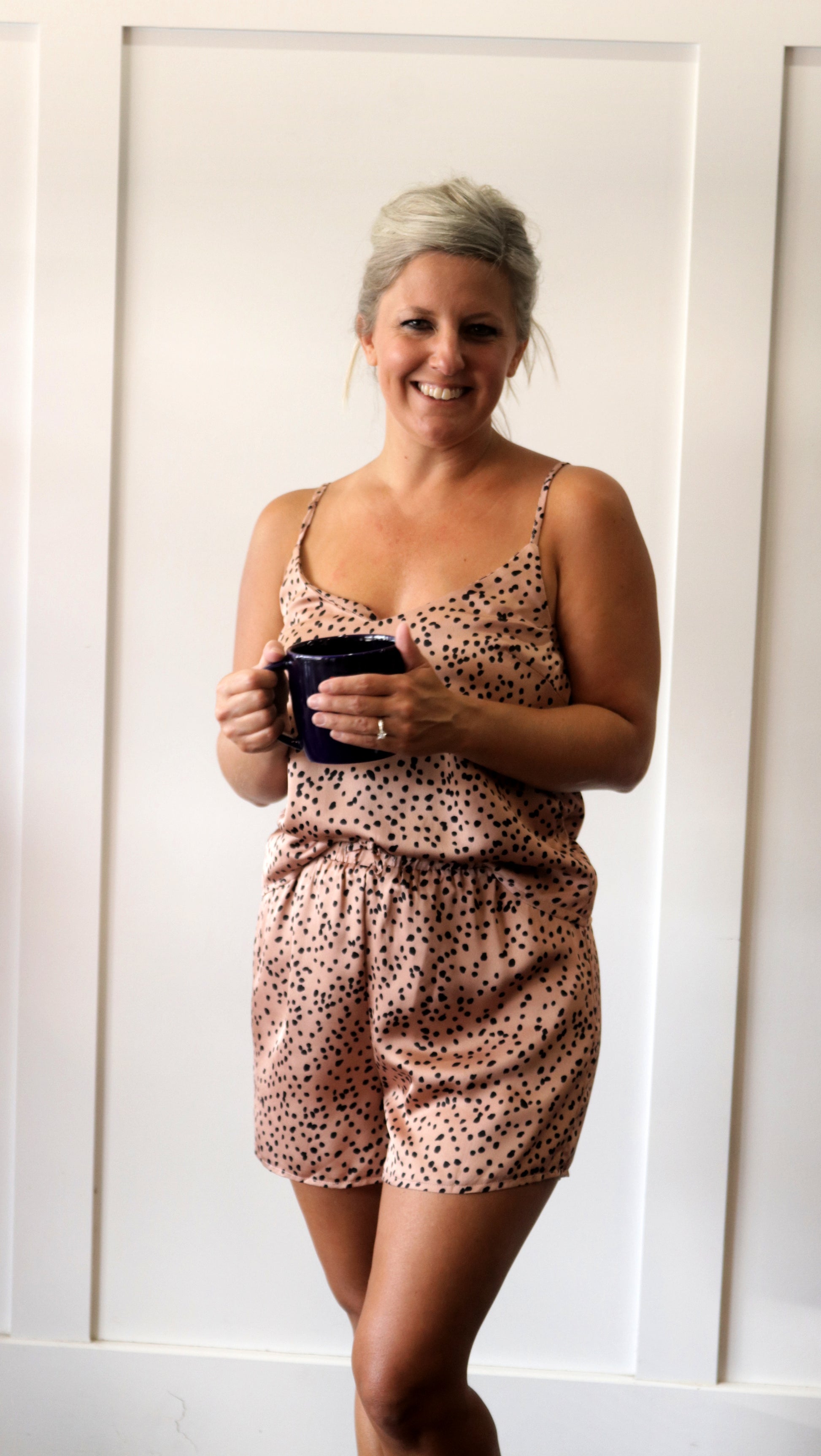 Havana Dotted Pajama Set - Harper Renae Boutique