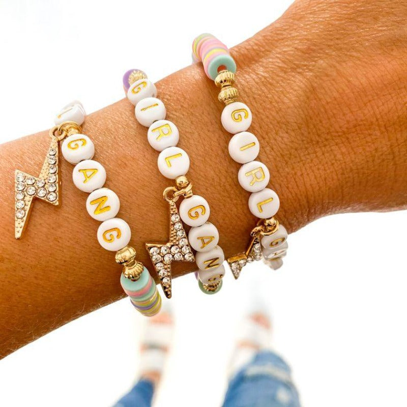 Girl Gang Bracelet - Pastel - Harper Renae Boutique